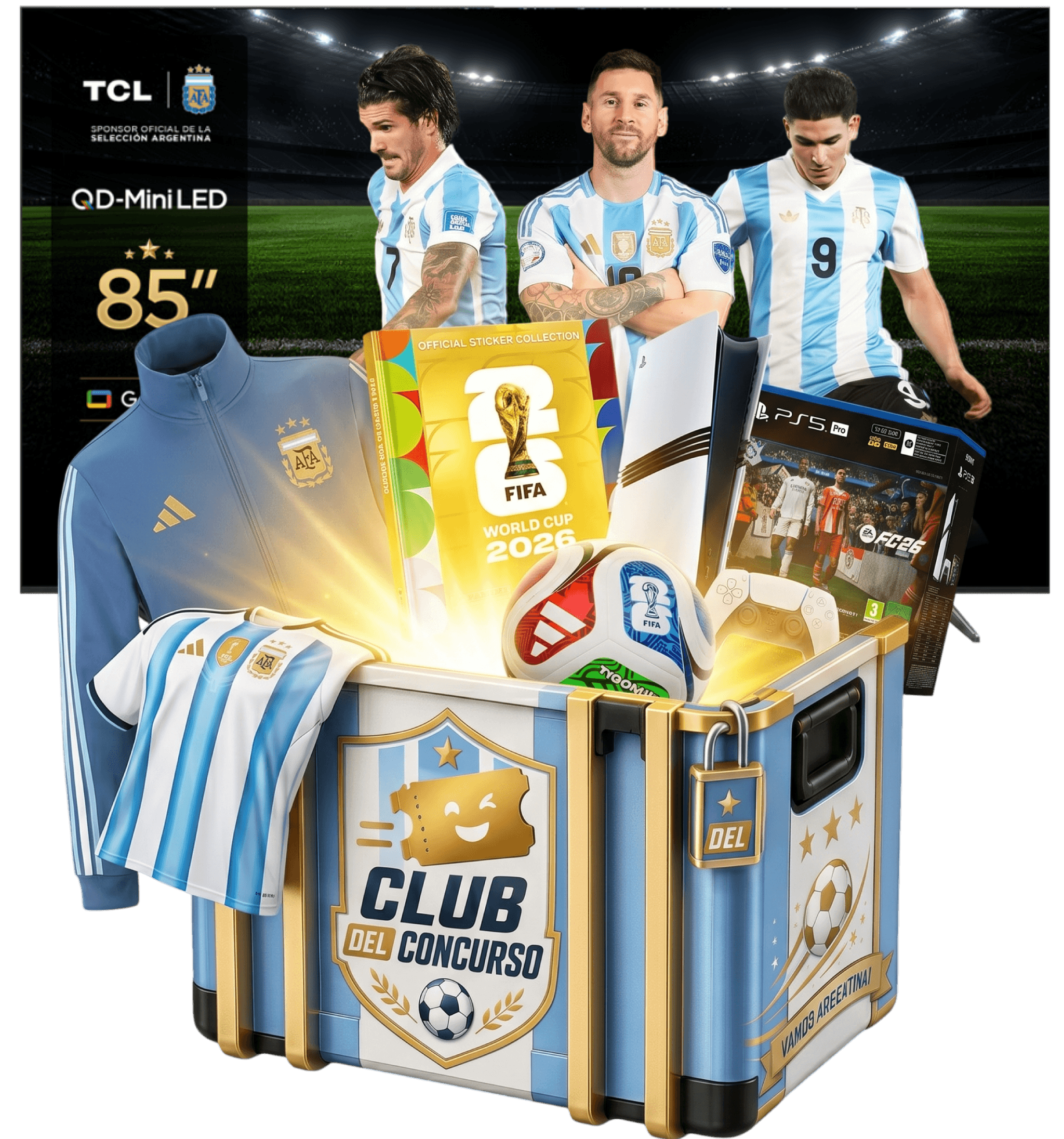 Caja Dorada · Edición Argentina Mundial